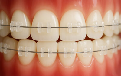 Zahnfarbene Brackets