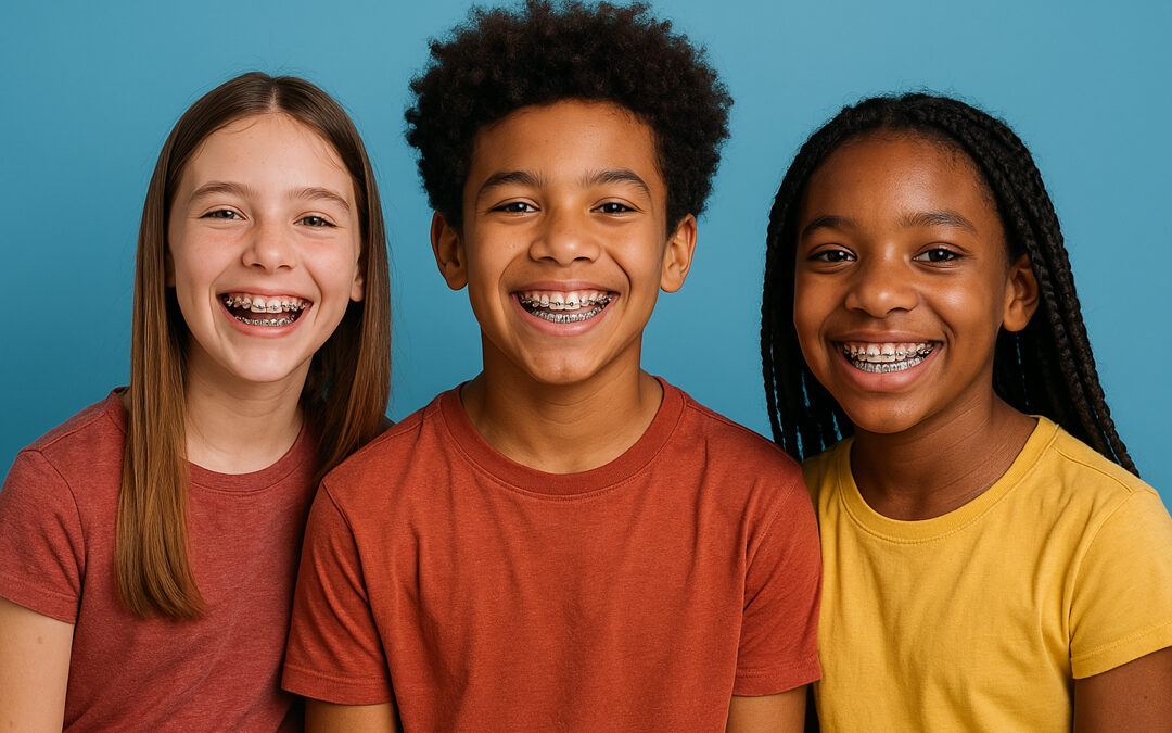 Festsitzende Zahnspange